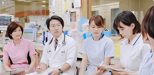 目指している看護師像